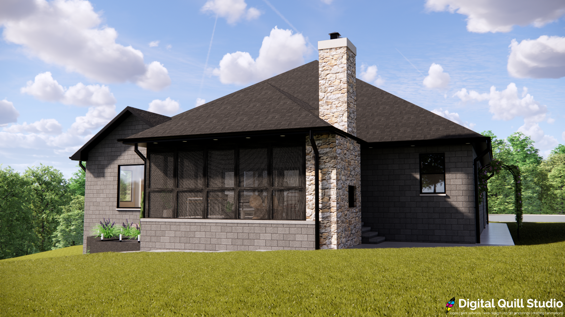 Sun Porch Rendering